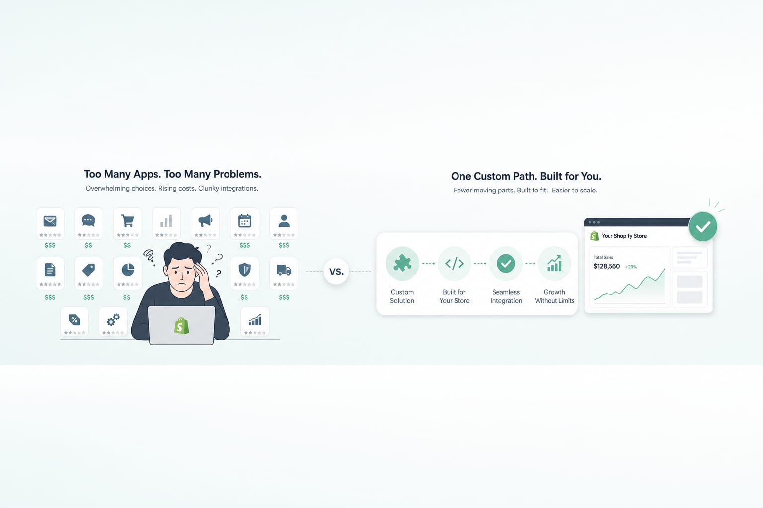 Custom Shopify App vs Public App: When to Build, When to Install, When to Extend