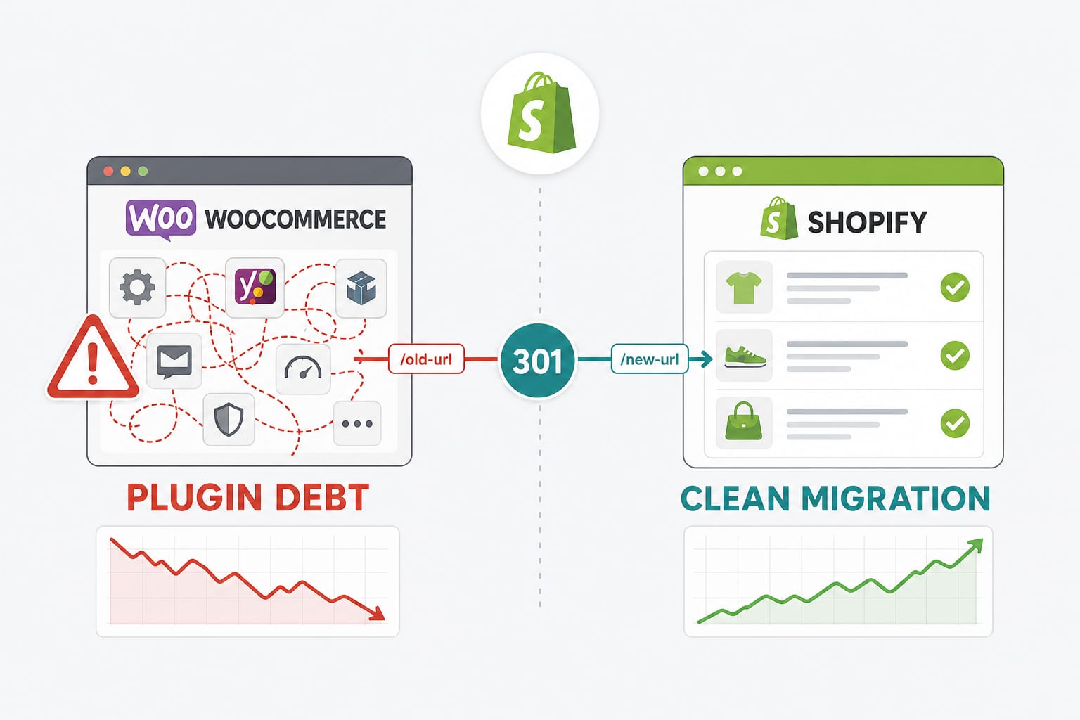 WooCommerce to Shopify Migration Guide: The Engineering Playbook That Keeps Your Traffic, Data, and Sanity Intact